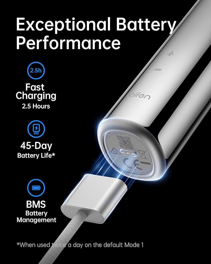 Wave Aluminium - innovative Elektrozahnbürste